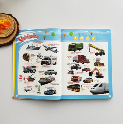 ⭐ Libro Interactivo Educativo +300 Palabras