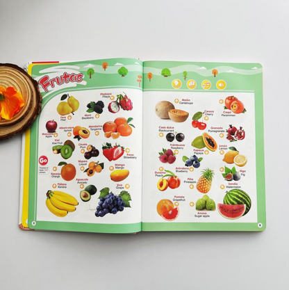 ⭐ Libro Interactivo Educativo +300 Palabras