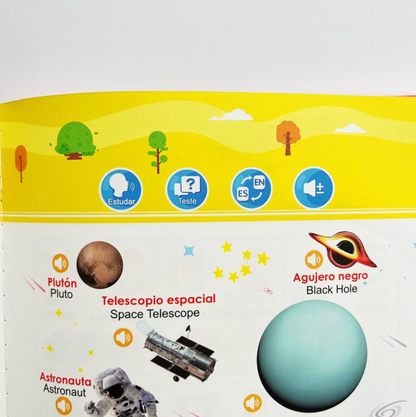 ⭐ Libro Interactivo Educativo +300 Palabras